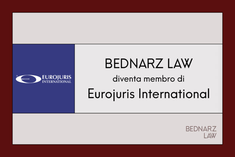 BEDNARZ LAW entra a far parte di Eurojuris International