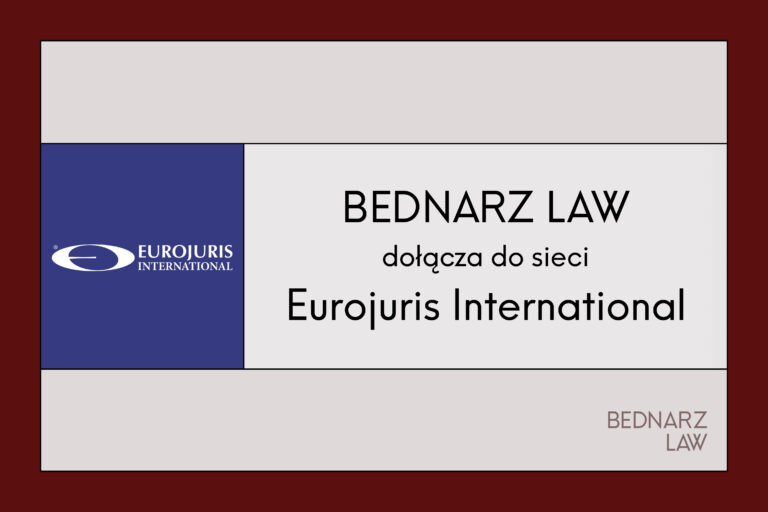 BEDNARZ LAW dołącza do Eurojuris International